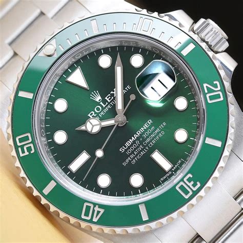 rolex green hulk replica|rolex green hulk for sale.